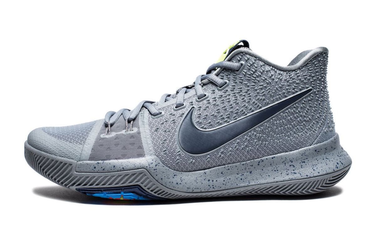 grey kyrie shoes