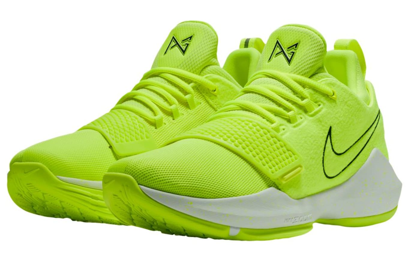 paul george tennis ball shoes