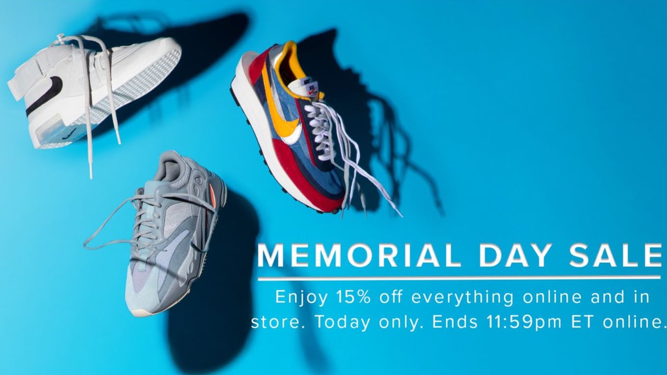 memorial day shoe sale