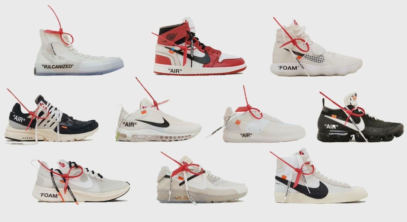 Virgil Abloh's Off-White x Nike Ten' Instagram Raffle |