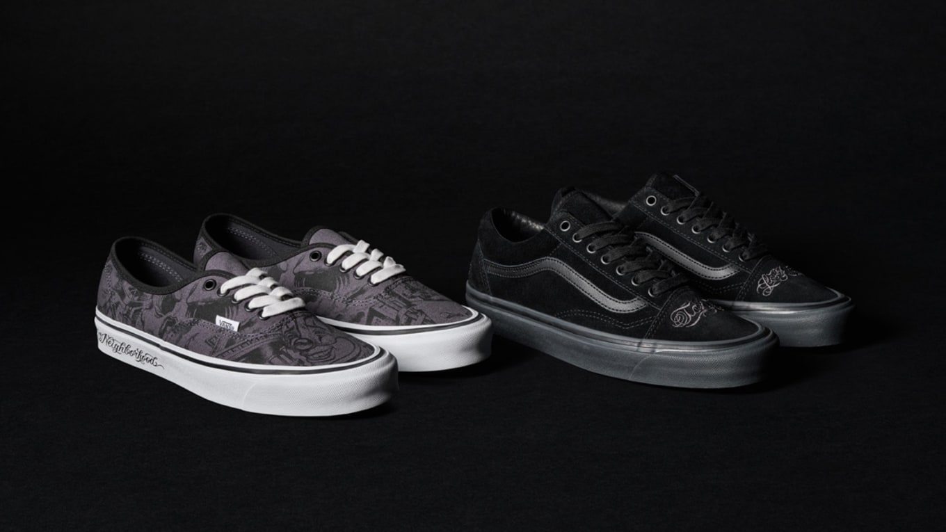 Vans authentic x mr cheap cartoon