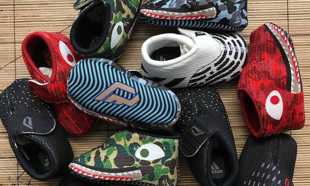 dame lillard shoes bape