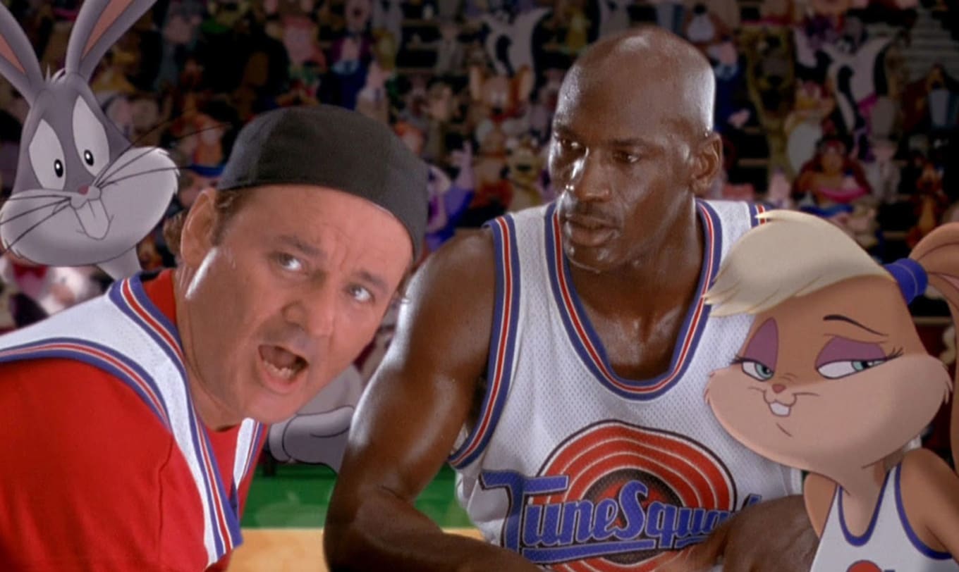 is michael jordan in the new space jam movie