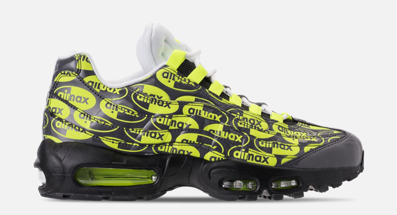 Nike Air Max 95 Black Volt Ash White 019 Release Date Sole Collector