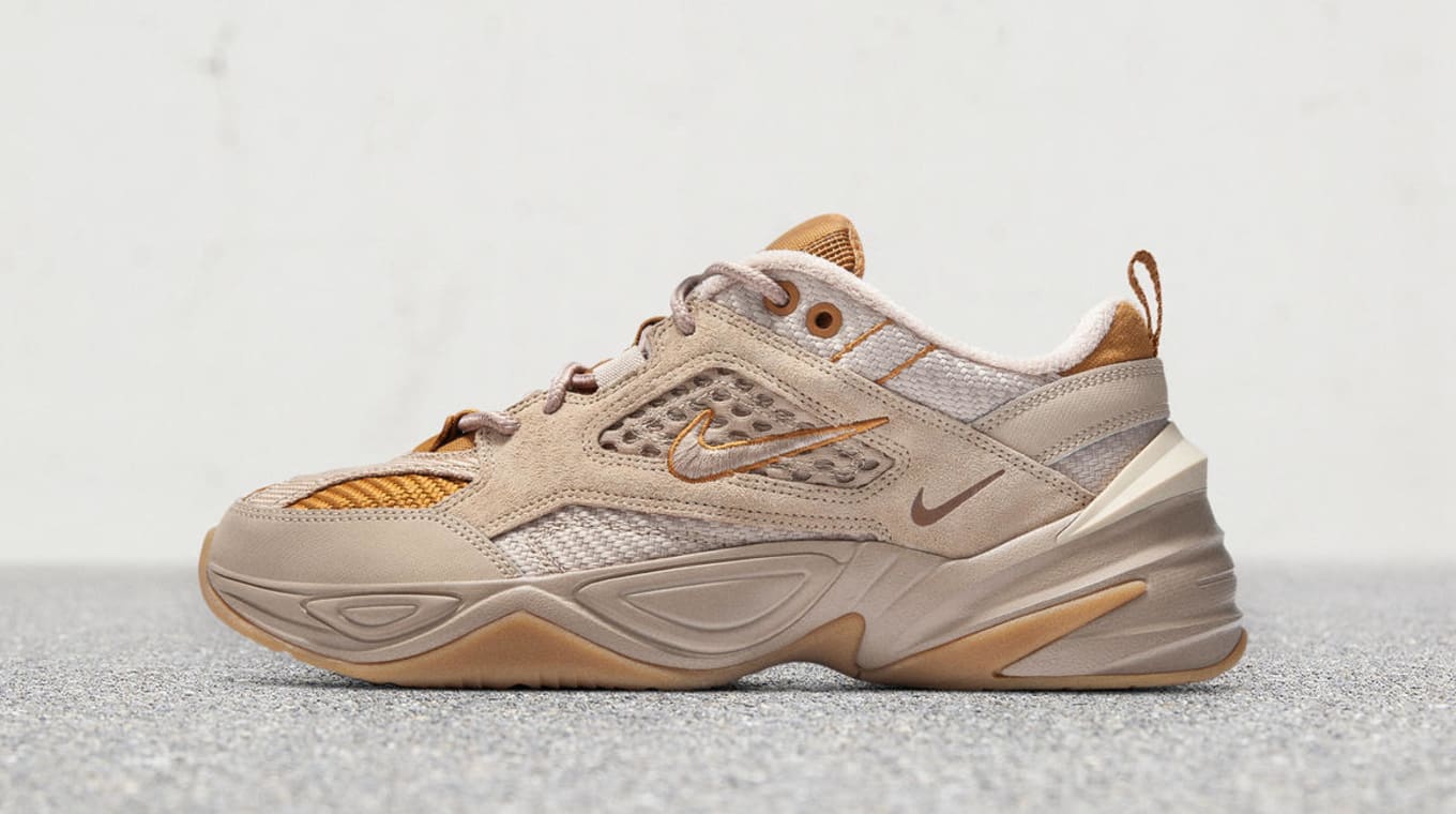 nike m2k tekno beige pink