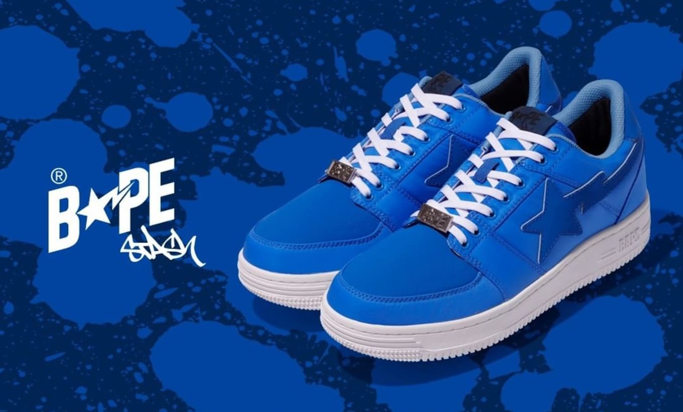 bathing ape bapesta sneakers