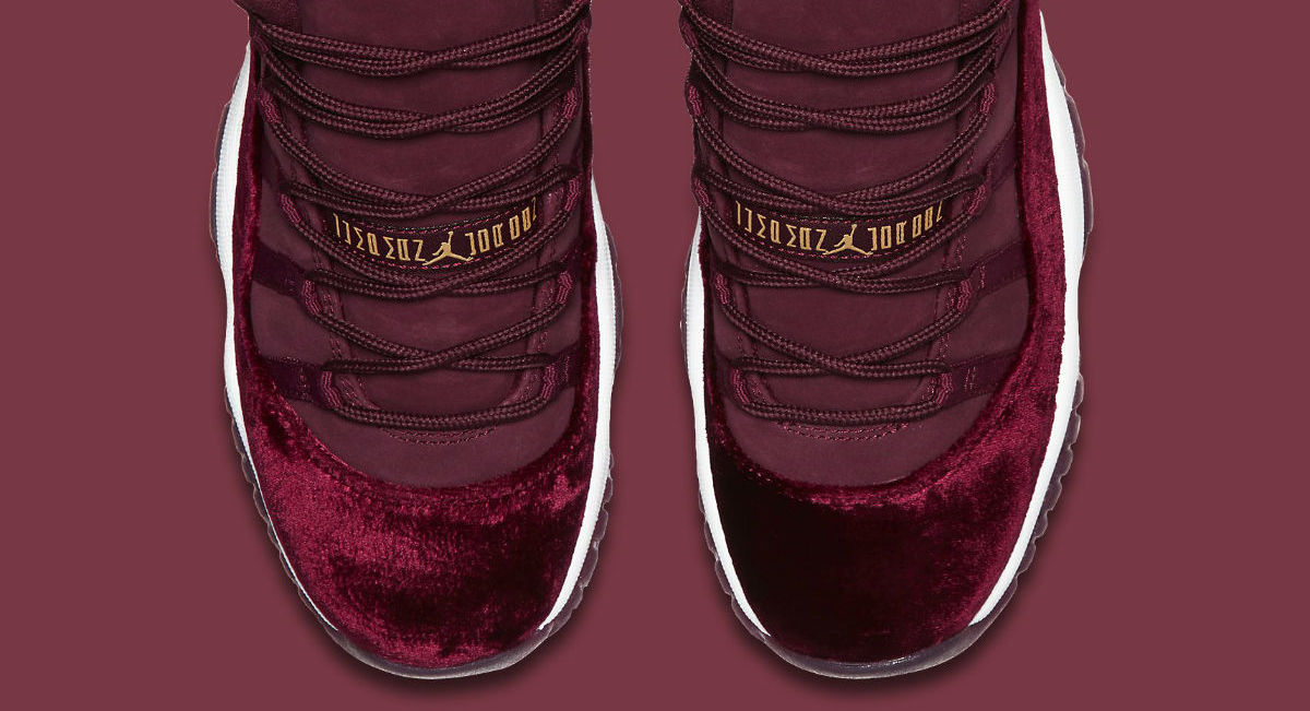 Air Jordan 11 Gg Red Velvet Heiress Release Date 852625 650 Sole Collector