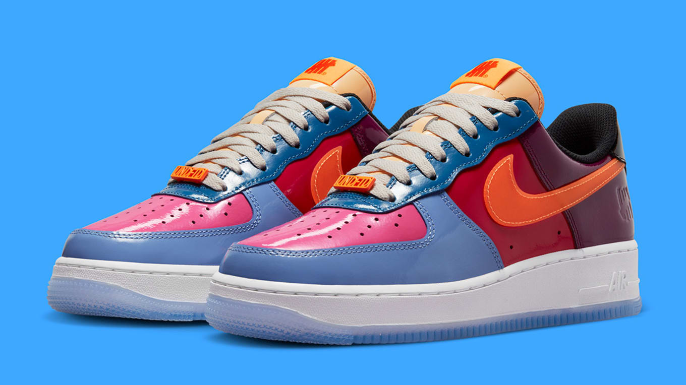 Undefeated x Nike Air Force 1 Low Multicolor Release Date | Sole 