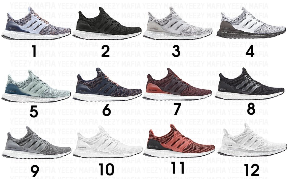 ultra boost release dates 2018