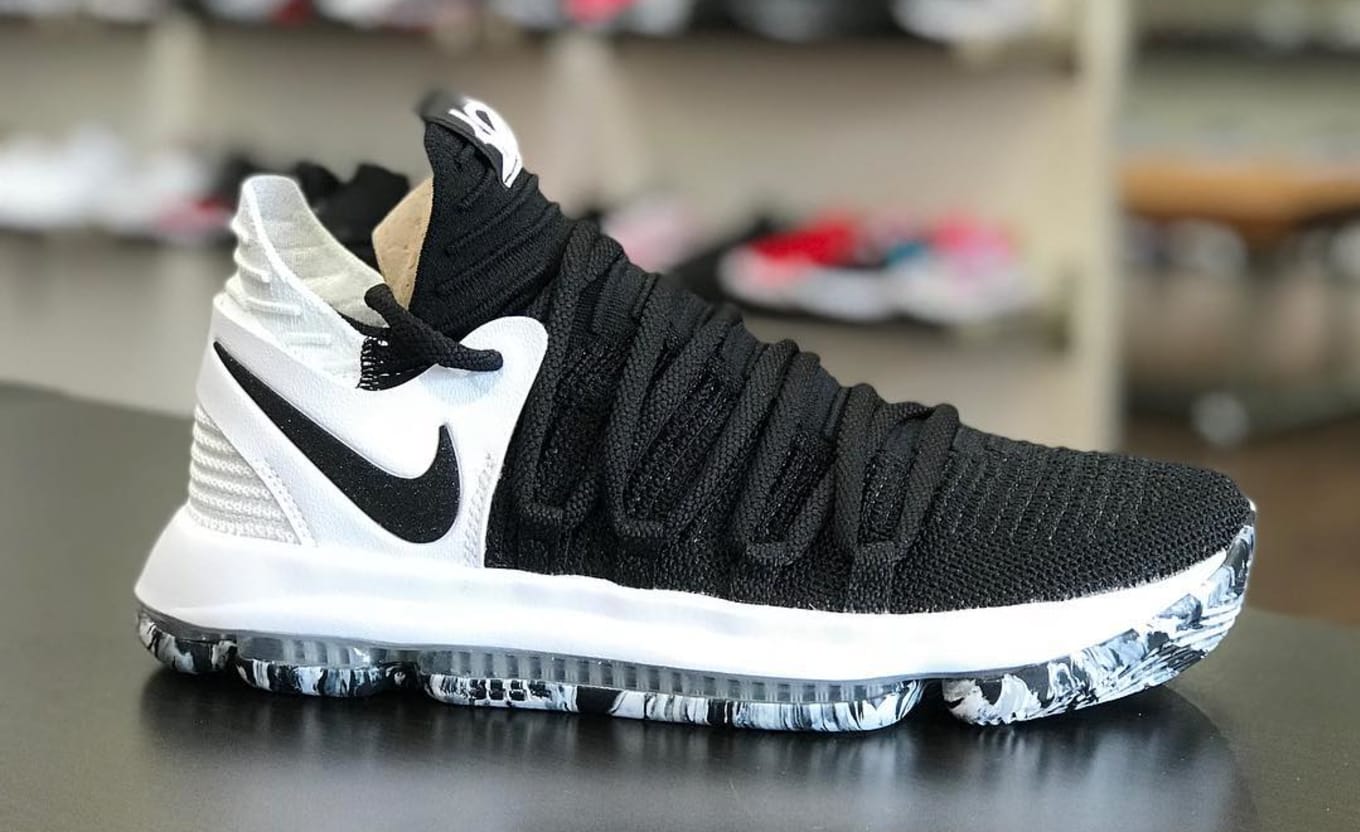 kd 11 black and white marble