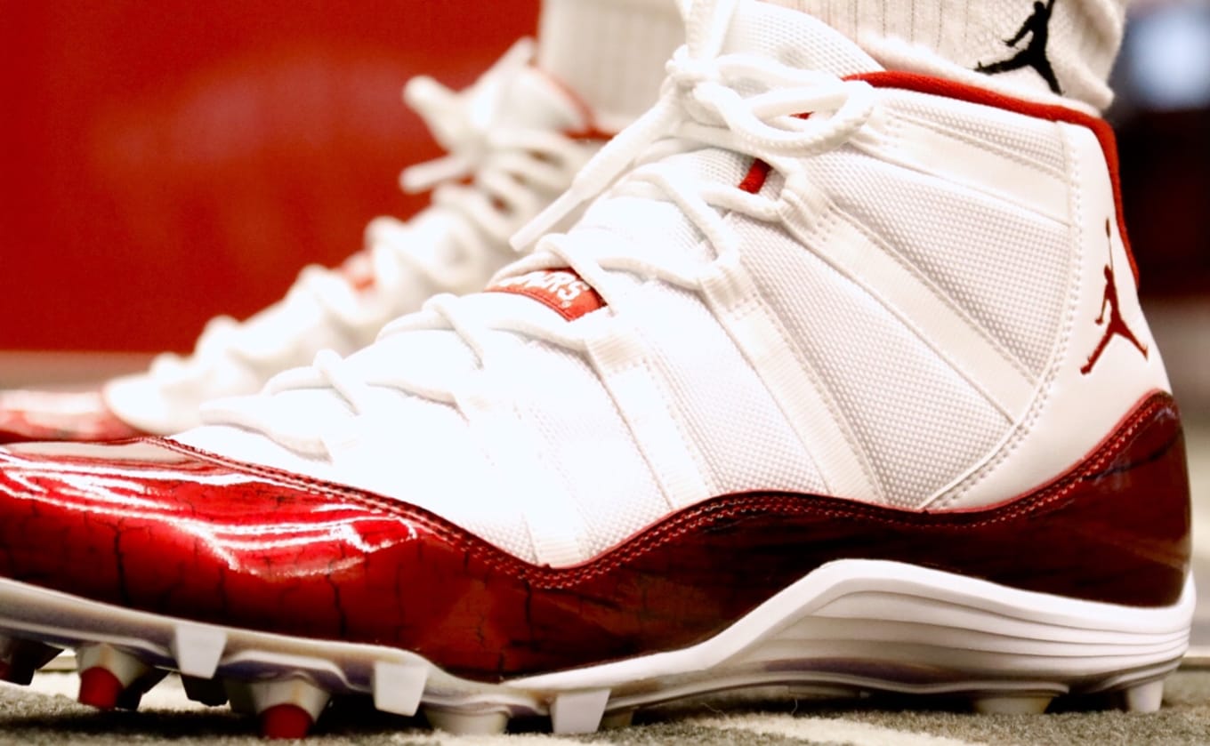 Air Jordan 11 Oklahoma Sooners Cleats 