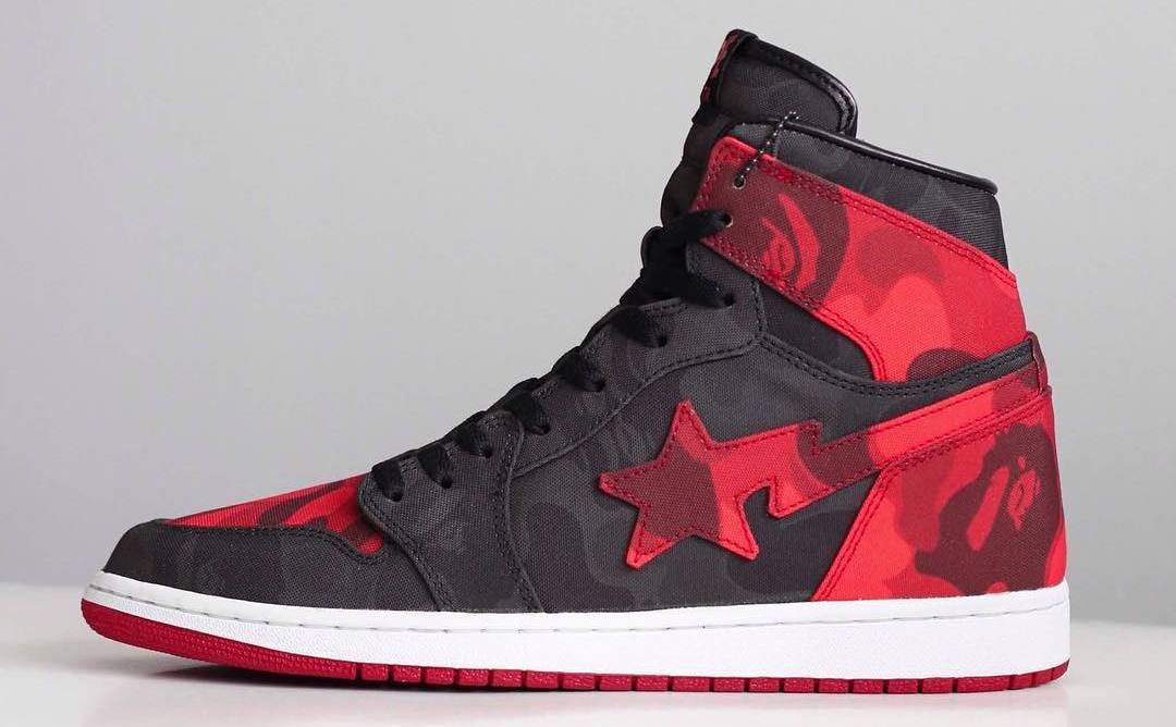 bape air force 1 star