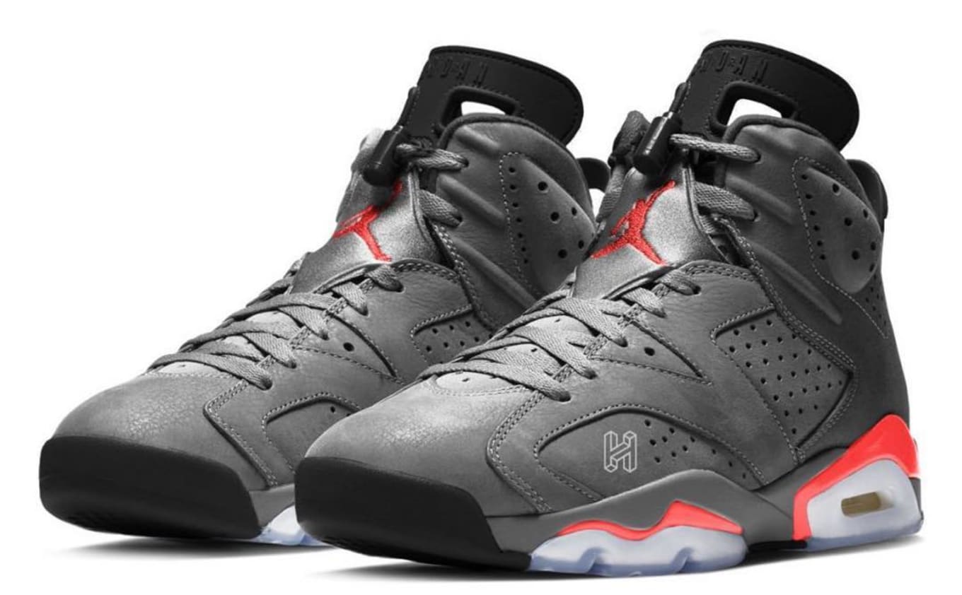 jordan retro 6 schwarz rot