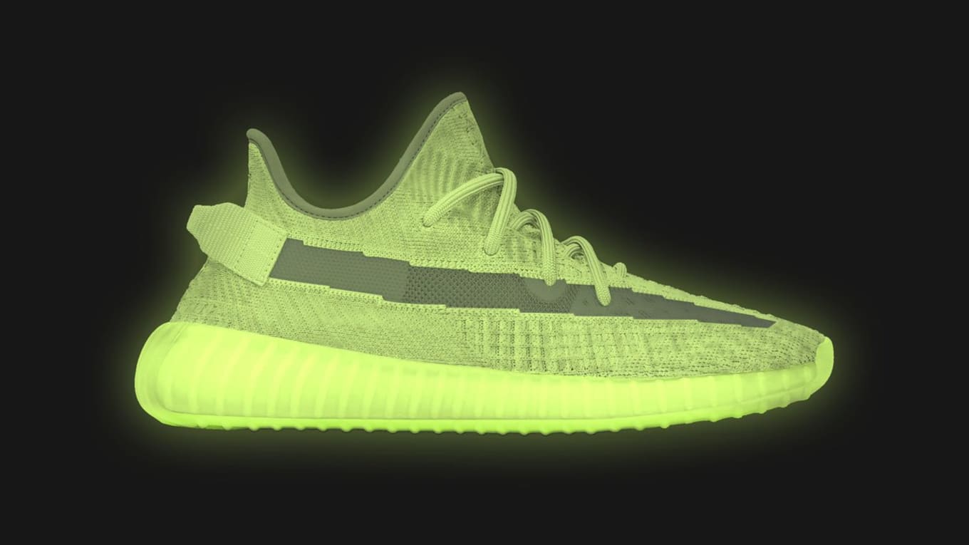 yeezy glow stock numbers