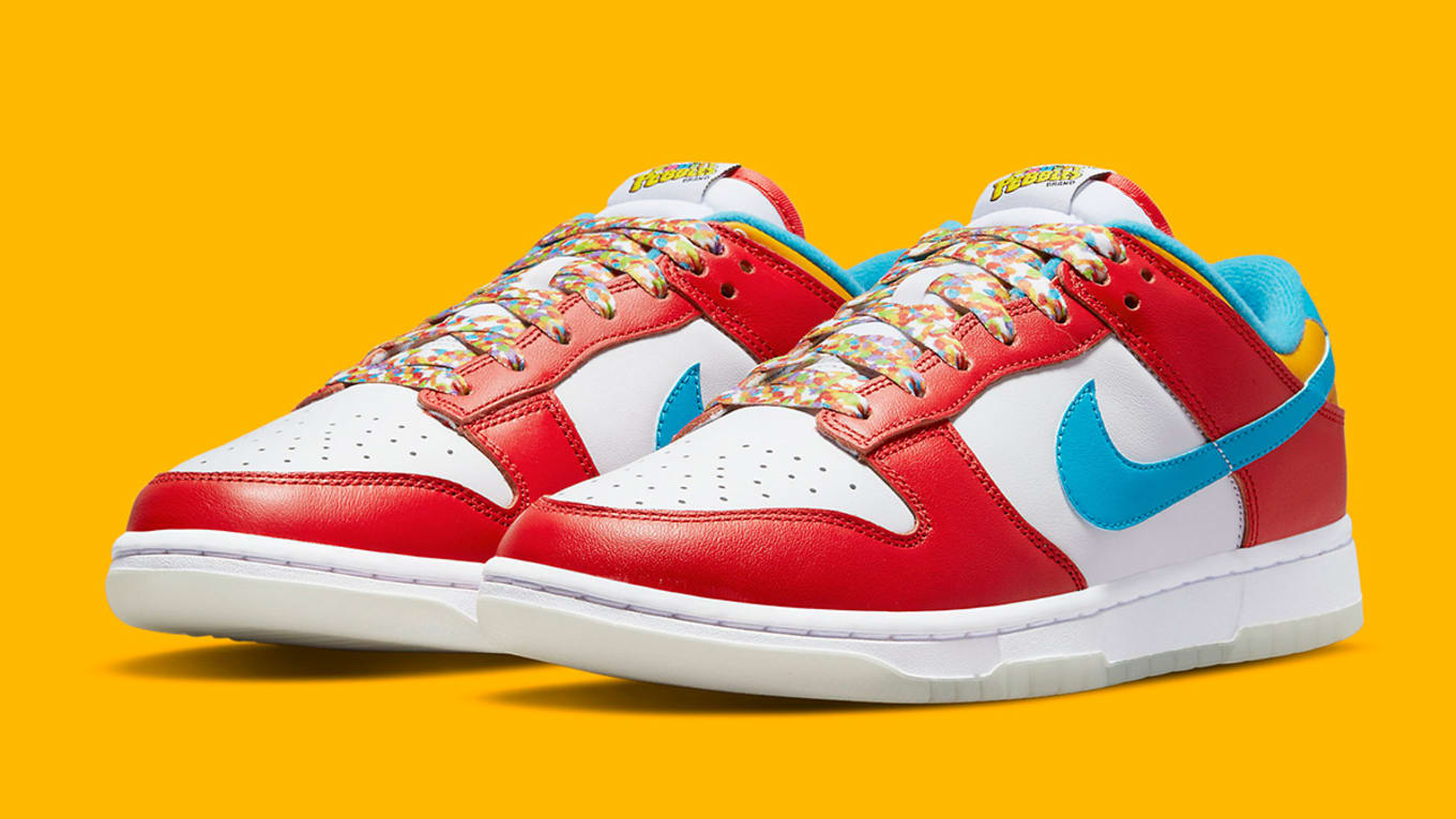 Fruity Pebbles x LeBron James x Nike Dunk Low Collab Release Date 