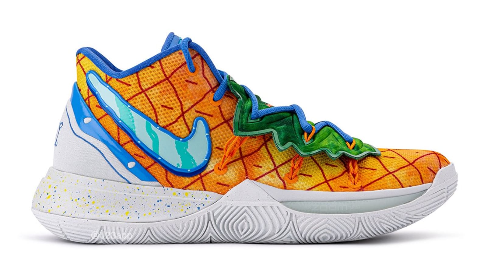 SpongeBob x Nike Kyrie 5 Pineapple House Release Date CJ6951 SpongeBob x Nike Kyrie 5 Pineapple House Release Date CJ6951