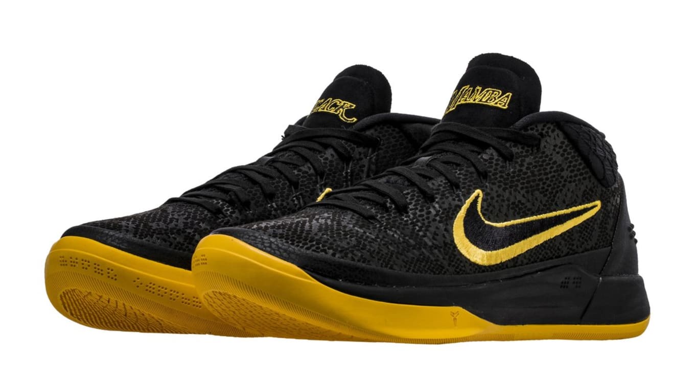 kobe ad yellow and black