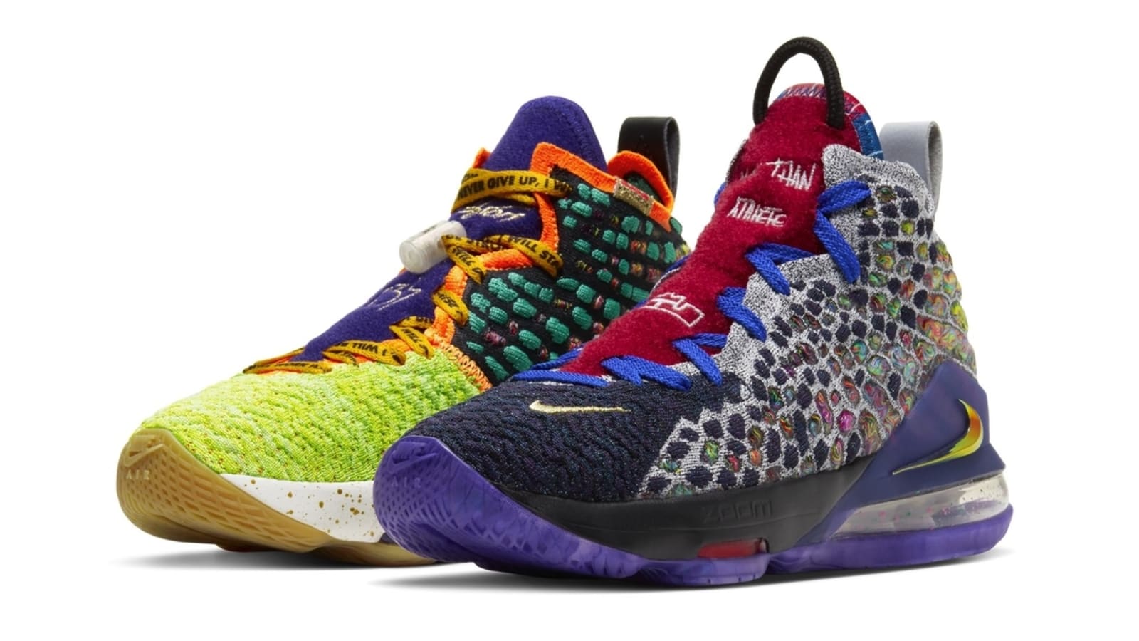 most colorful basketball shoes