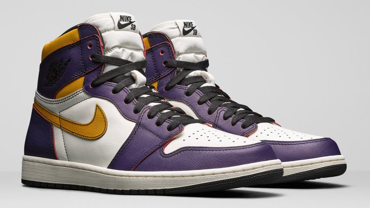 Nike SB x Air Jordan 1 'Lakers' Release Date | Sole Collector