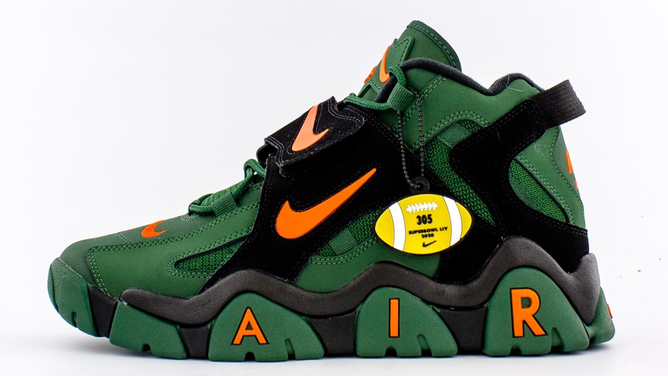 Nike Air Barrage 'Super Bowl 54' Release Date CT8453-300 CT8454-001 | Sole  Collector