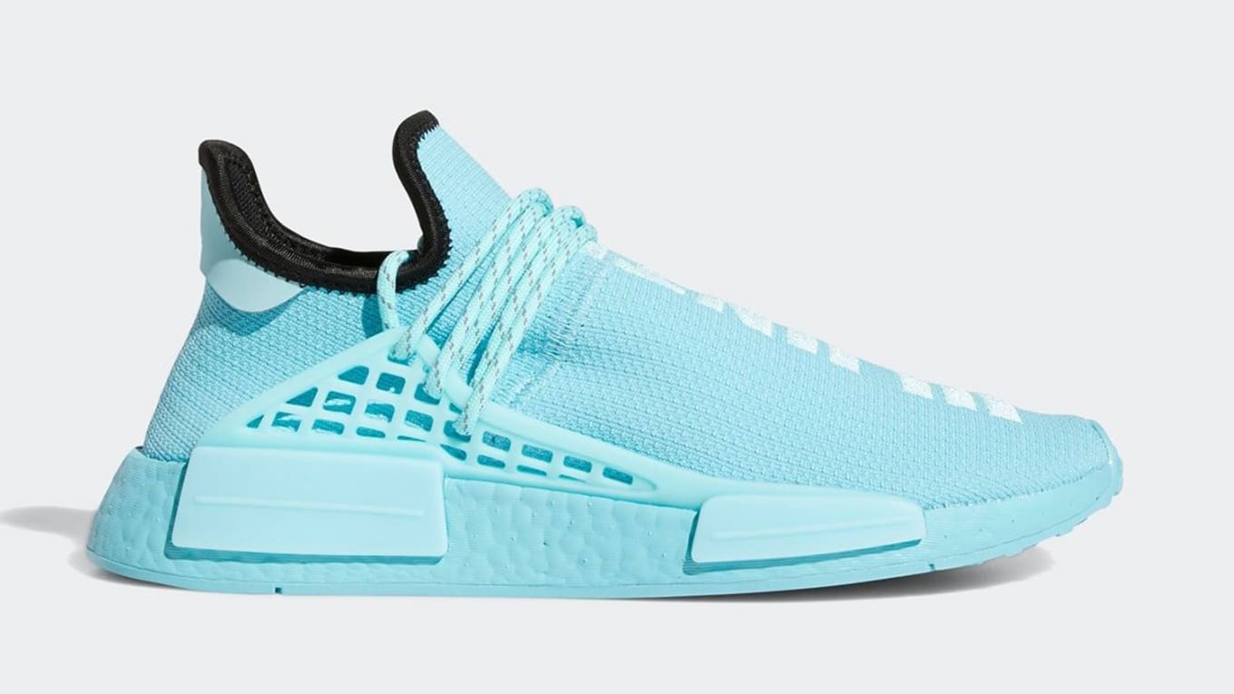 Pharrell Adidas NMD Hu 'Aqua' Release