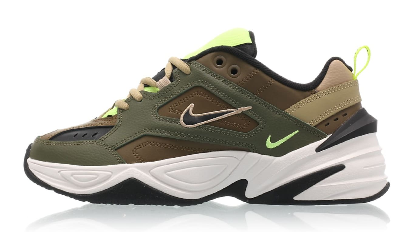 Nike m2k tekno womens green