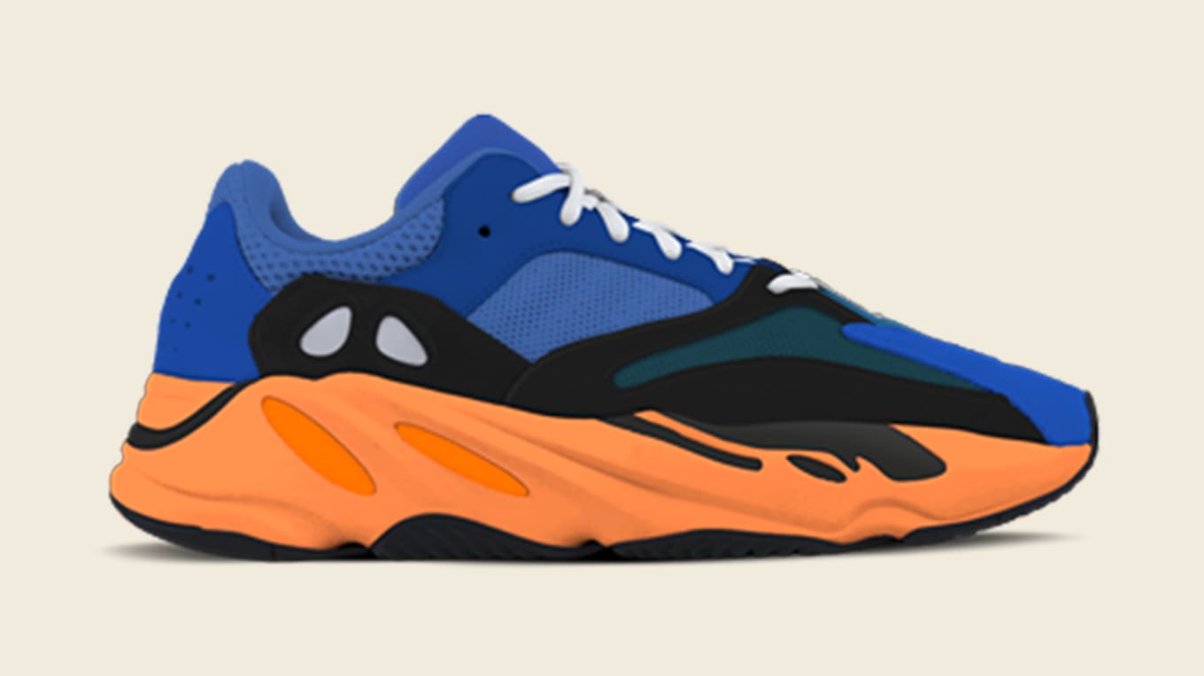 blue yeezys