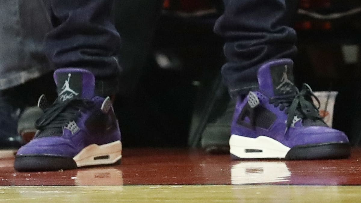 jordan 4 cactus jack purple