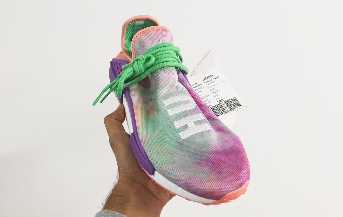 Pharrell x Adidas NMD Hu Tie Dye 2018 