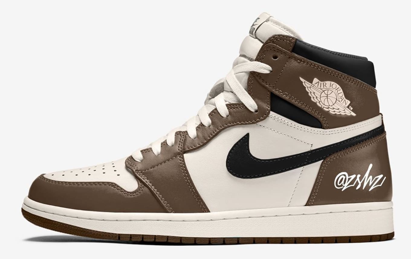 jordan retro 1 brown