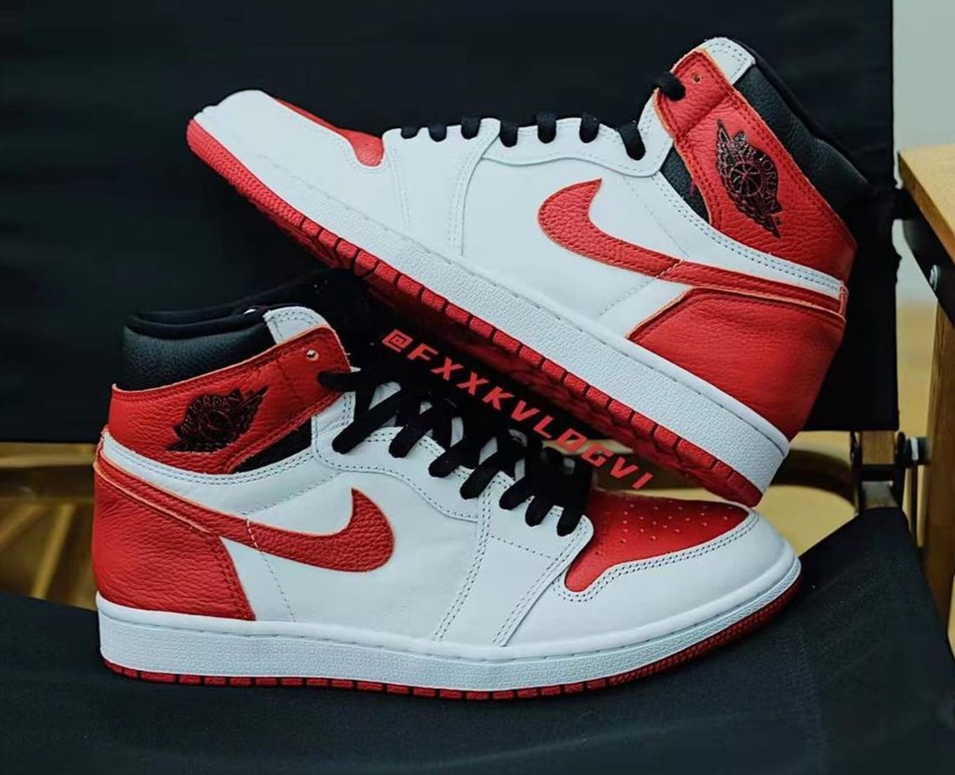 jordan ones red and blue