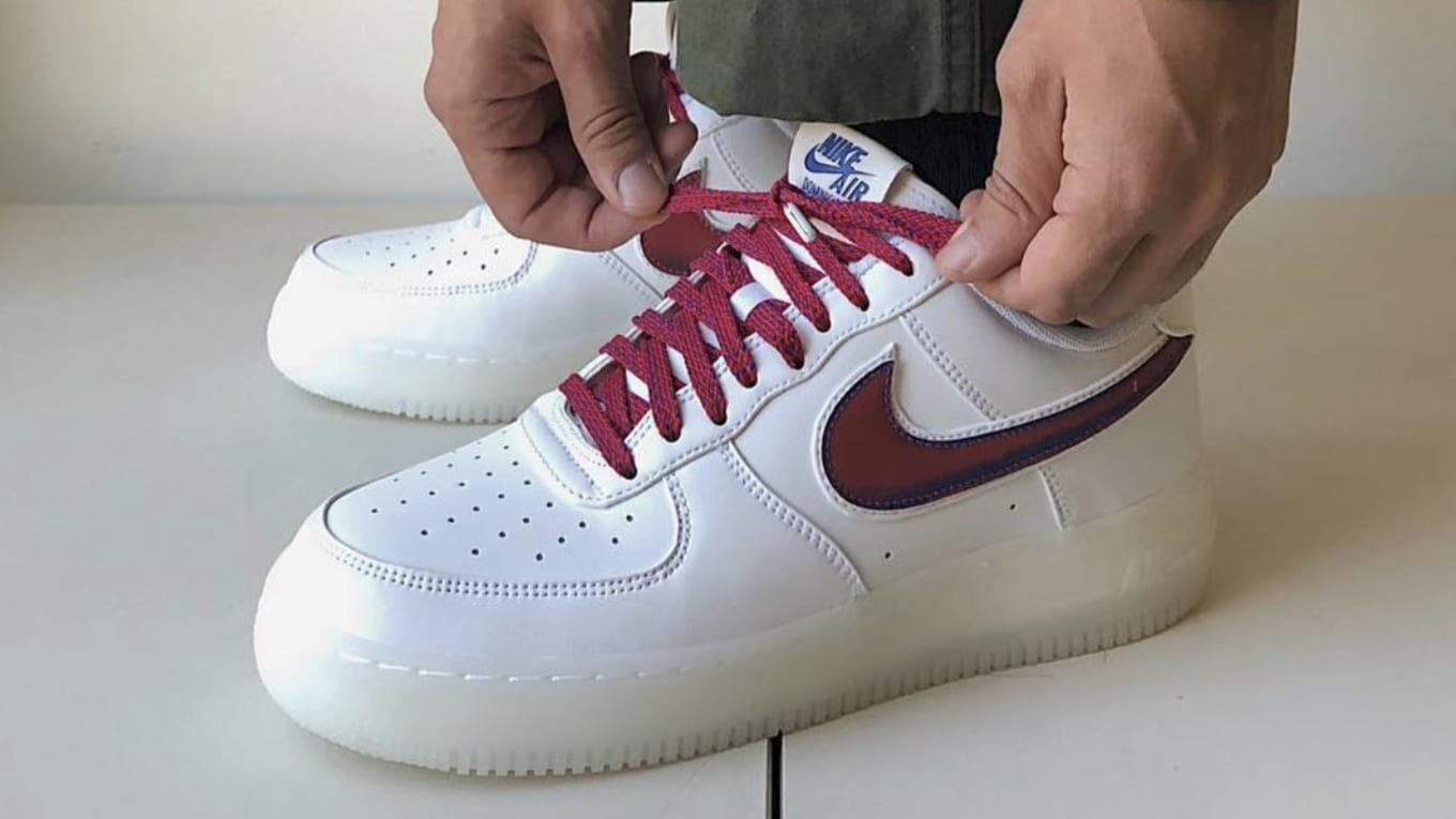 red laces for air force 1
