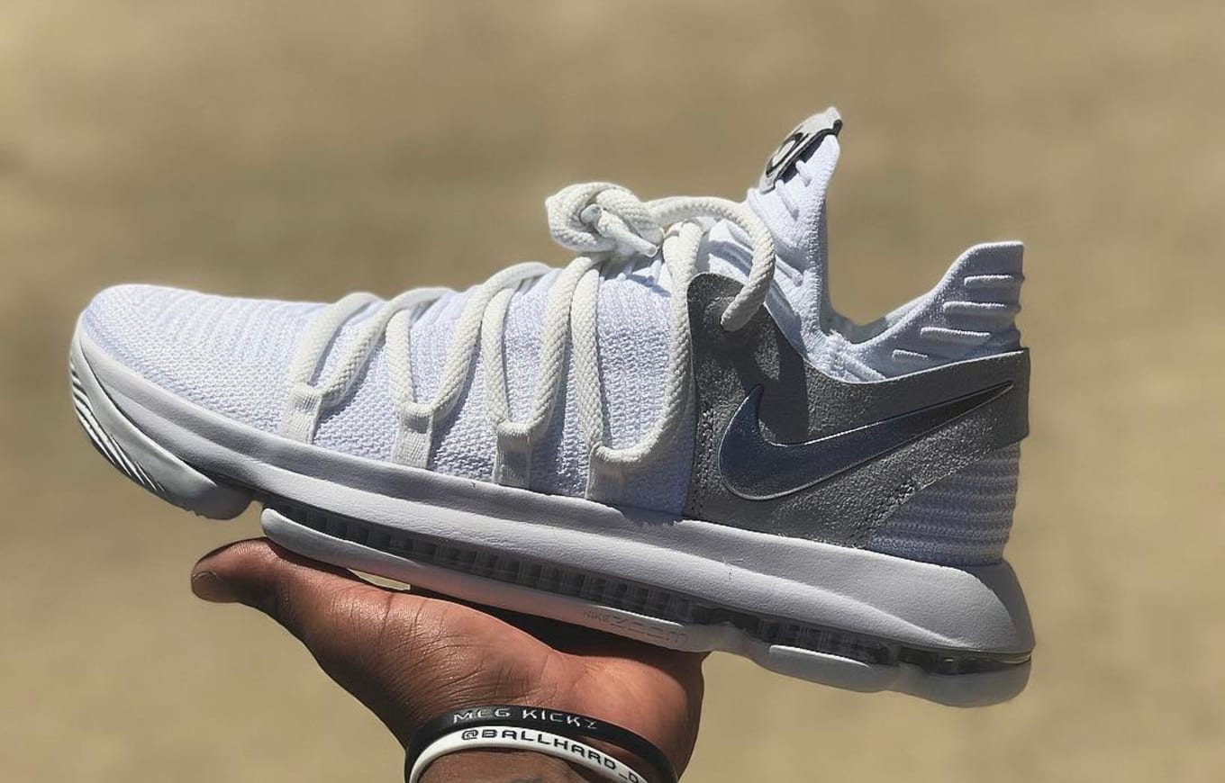 white nike kd 10