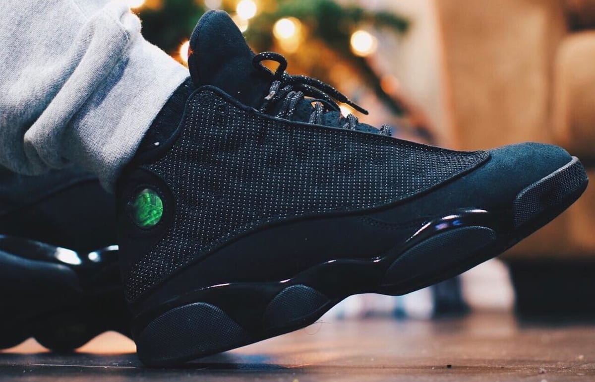 black cat jordan 13s