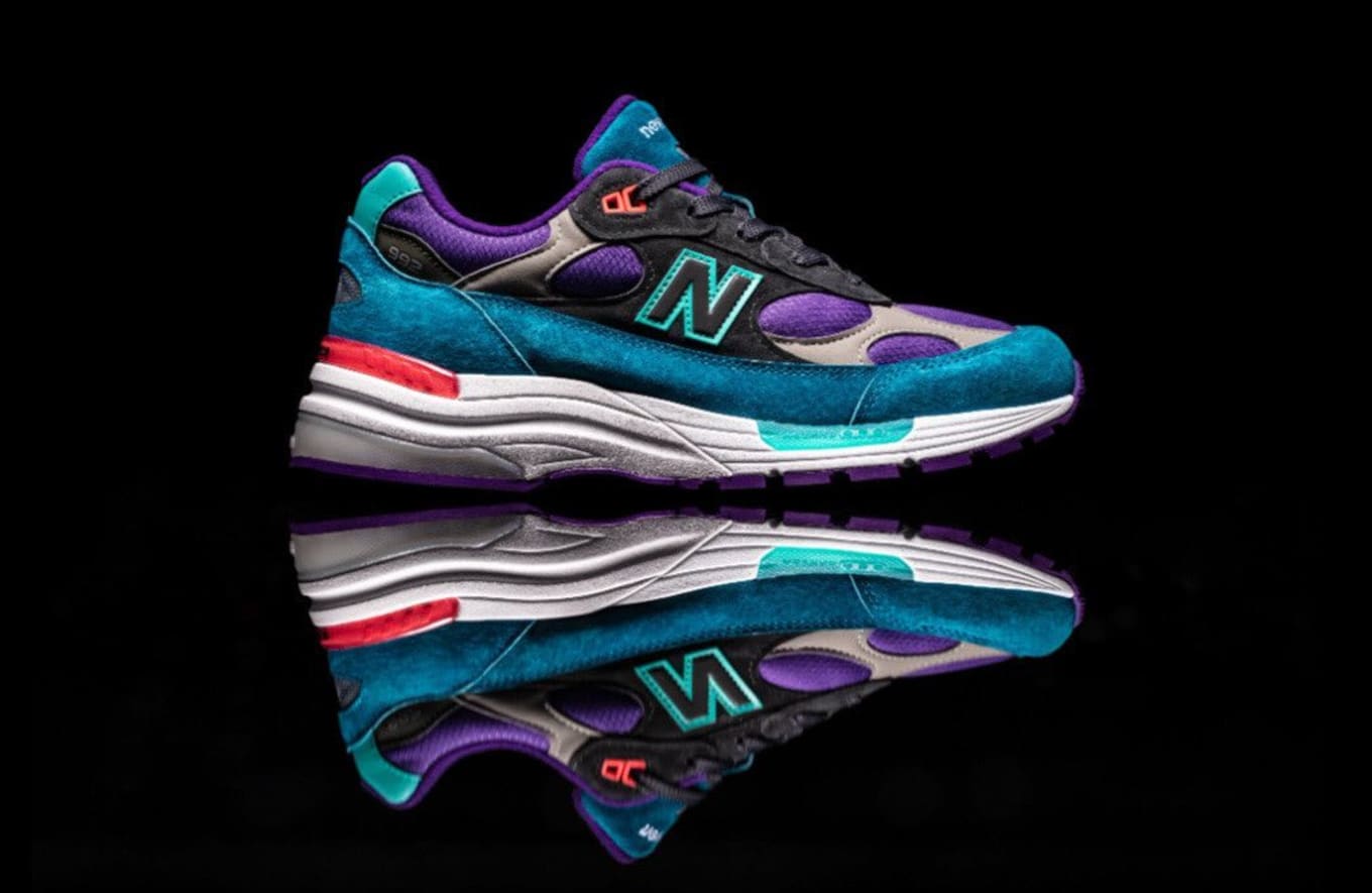 new balance 992 purple