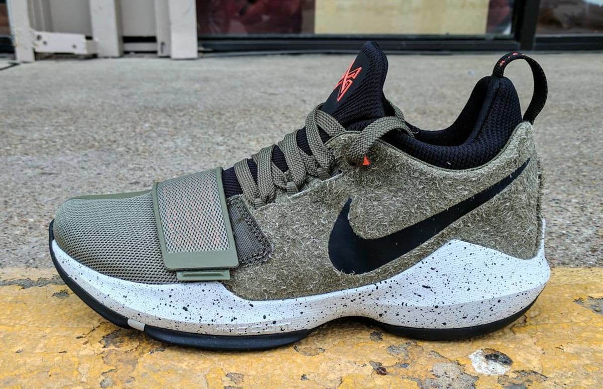 nike pg 1 mens green
