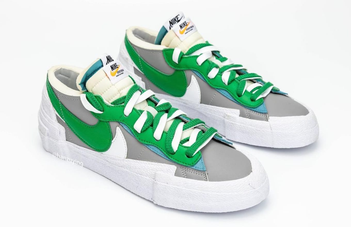 Sacai x Nike Blazer Low 'Classic Green 