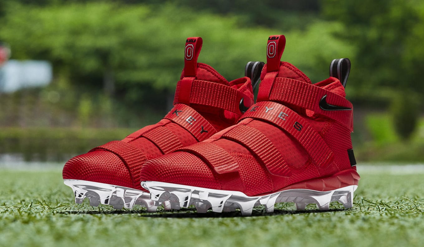 Lebron cleats football clearance