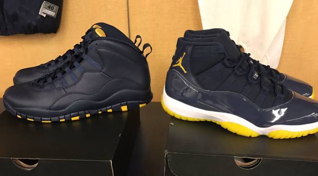 u of m basketball shoes