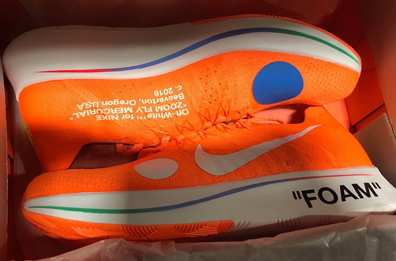 fake off white zoom fly