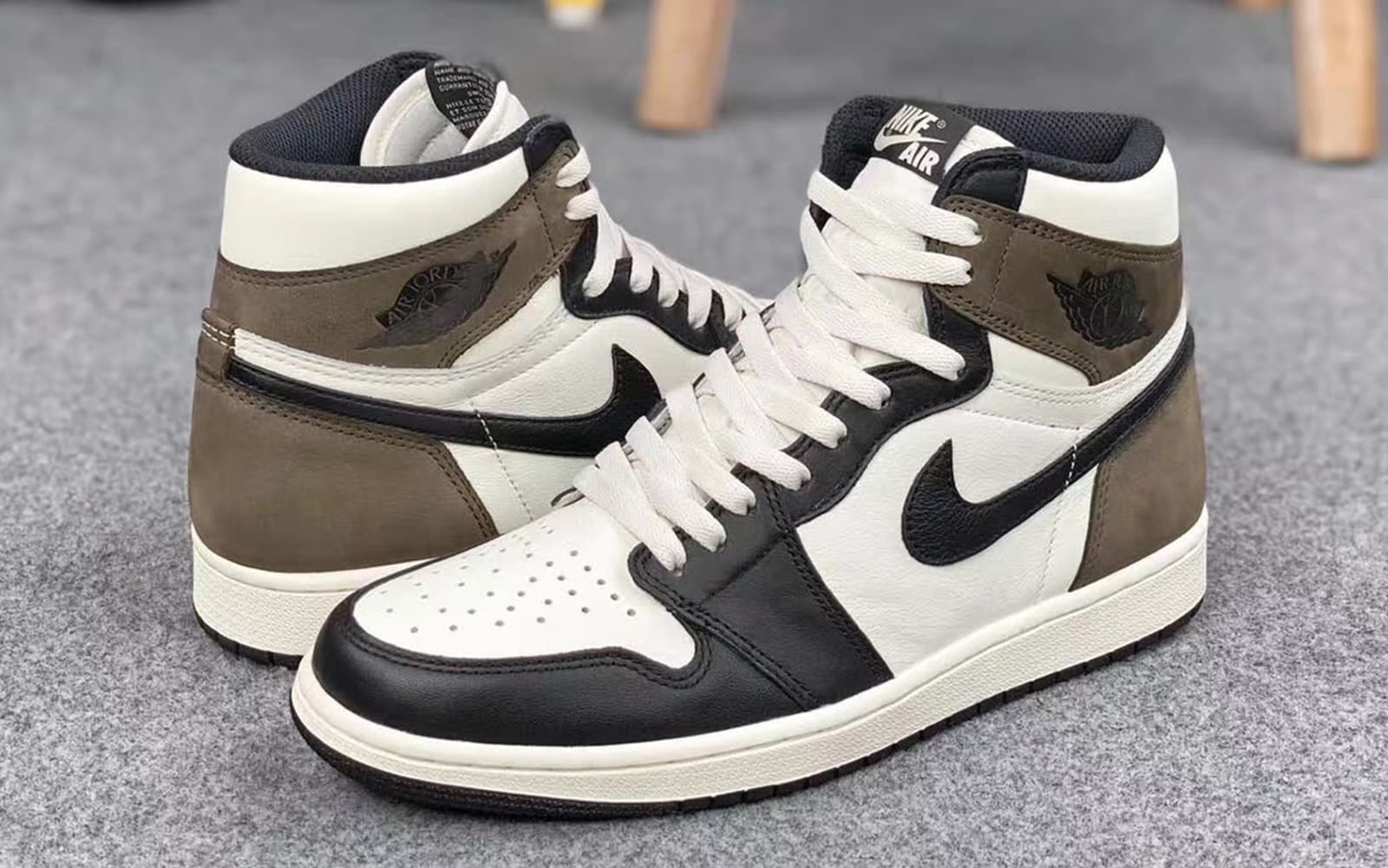 air jordan 1 light mocha