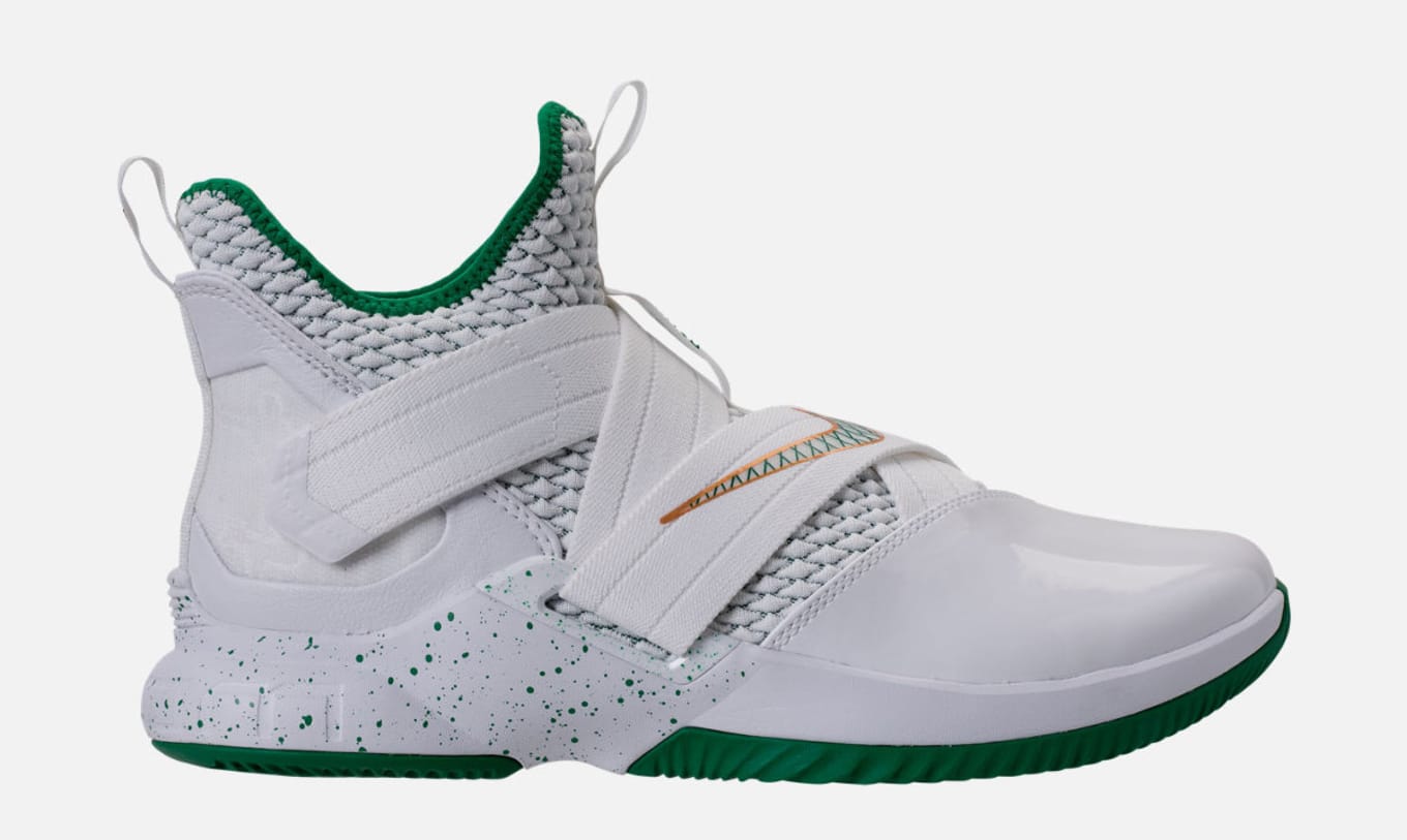 lebron white and green