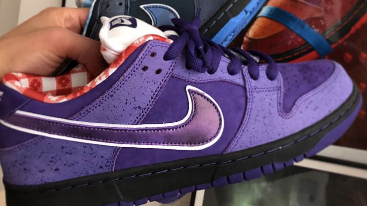 dunk purple lobster