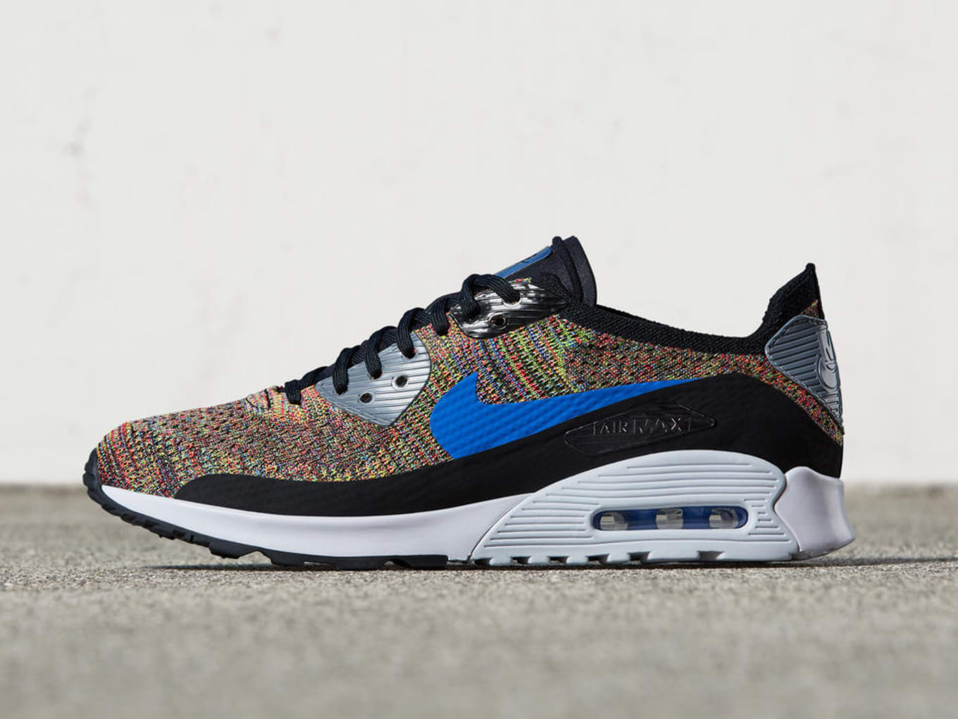 air max 90 flyknit multicolor