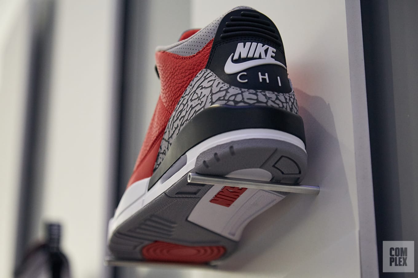 red black and grey 3s