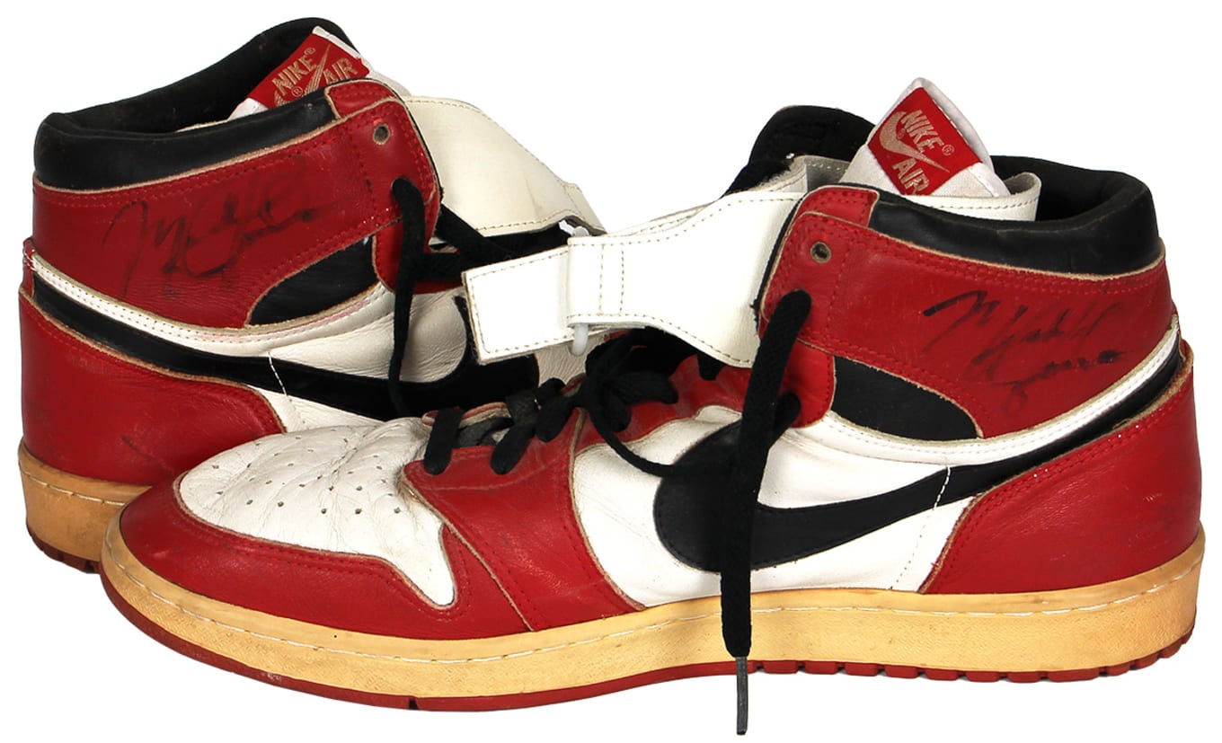 mj shoes auction