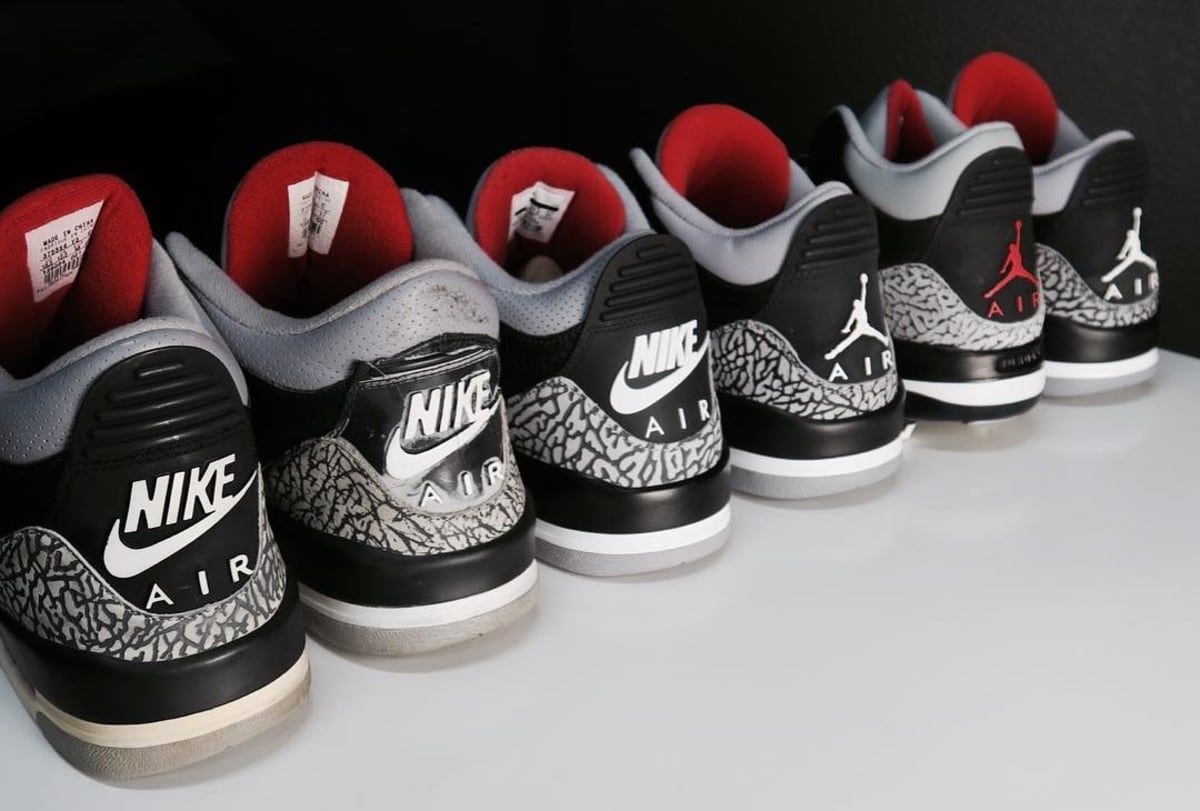 jordan air 3 black cement