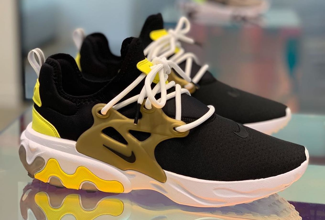 how to tie nike react presto