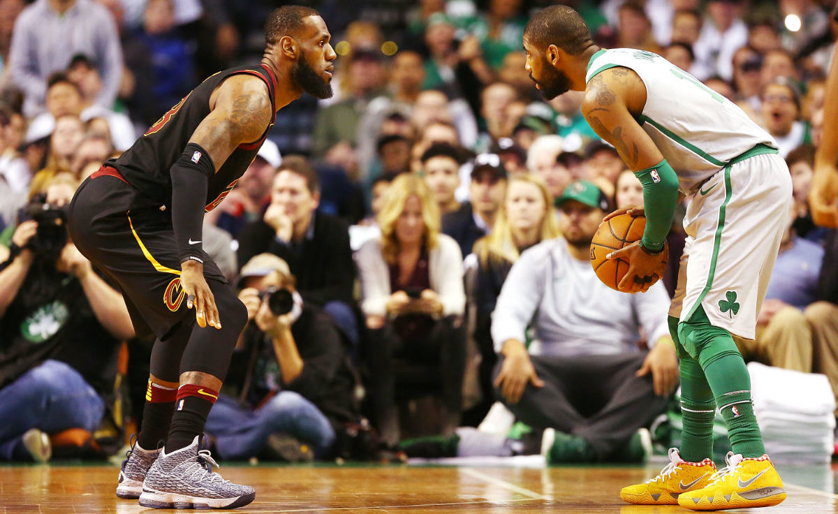 kyrie 4 low on feet