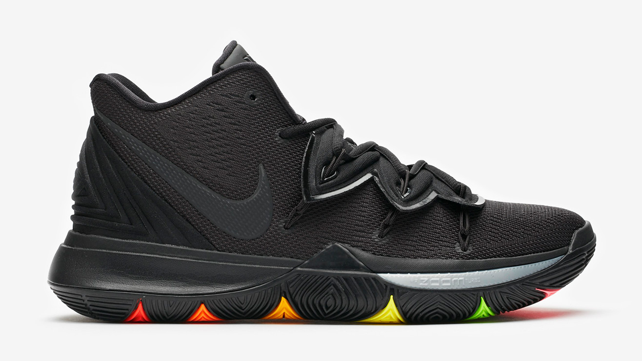 kyrie 5 black and purple
